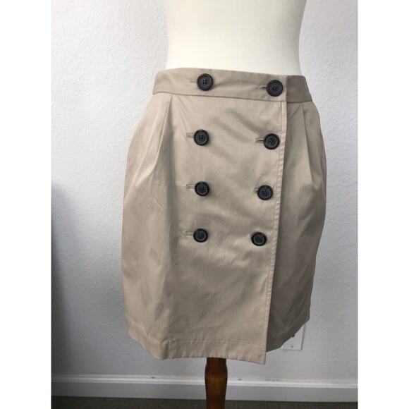 Club Monaco A-Line Mini Wrap Skirt - Picture 1 of 6